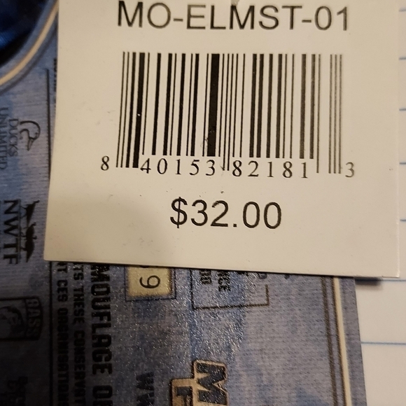 Mossy Oak Med NWT Camo fishing shorts swim elastic waist drawstring - Picture 3 of 11